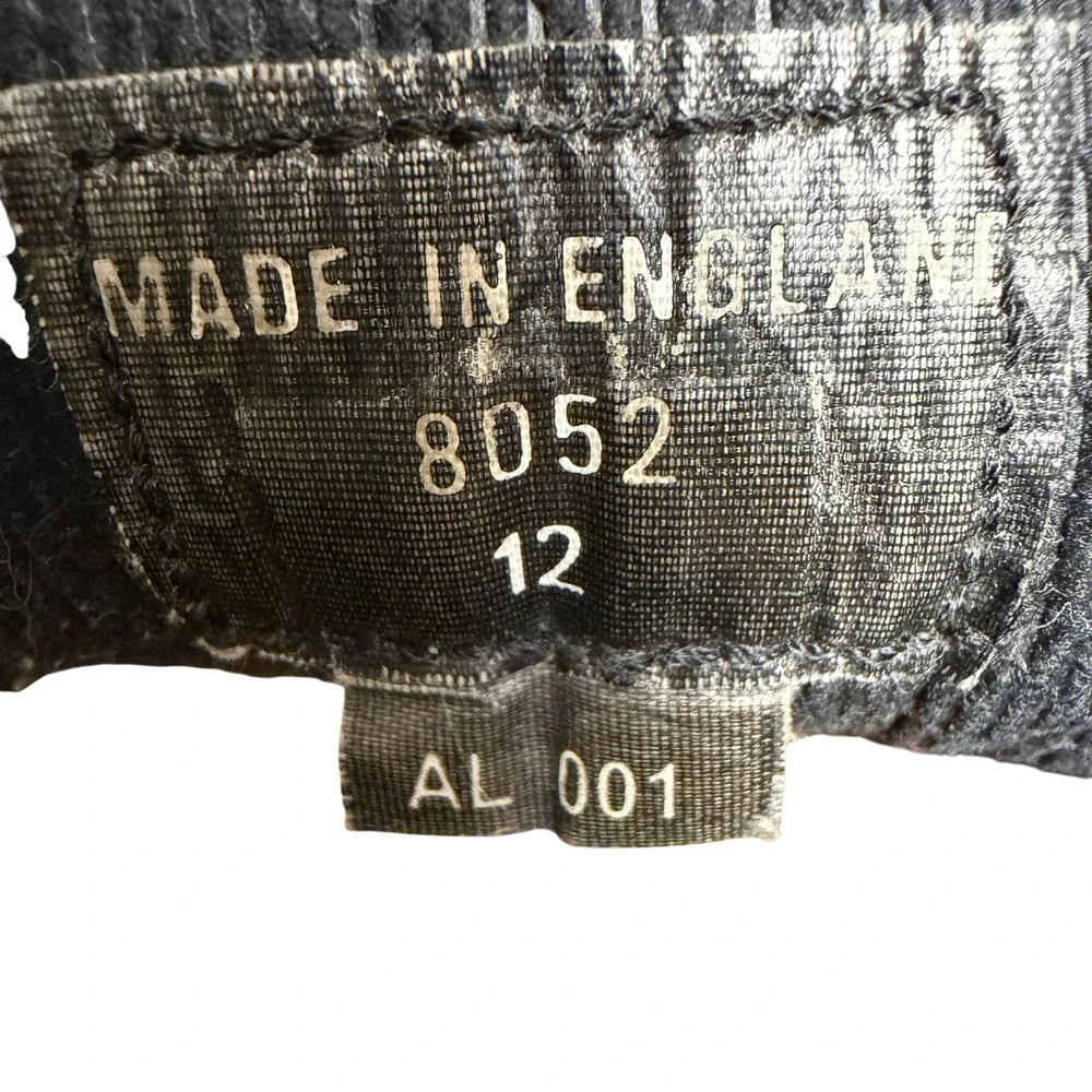DR. MARTENS Made in England 8052 Brown Leather Work Boots Size 12‎